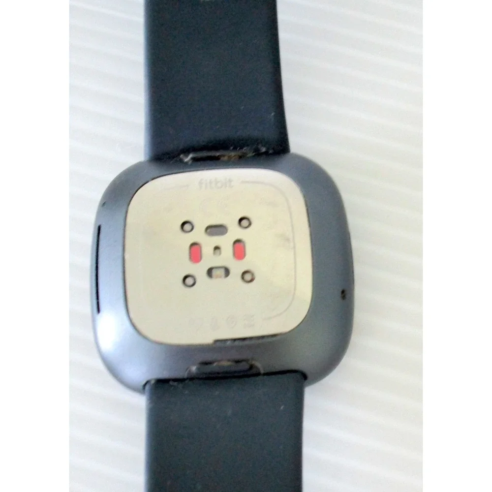 Fitbit Sense Activity Tracker Smartwatch Carbon/Graphite Black Health Care
